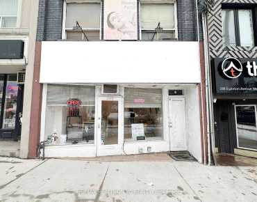 290 Eglinton Ave W Yonge-Eglinton, 多伦多商业用地规划为Commercial并占地1958.00平方尺
