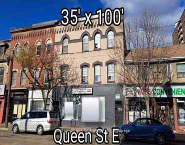 250 Queen St E Moss Park, Toronto is zoned as com/res=CR2(c1; with total area of 3487.00 sqft

