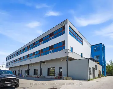 208 - 45 Industrial St Leaside, Toronto is zoned as Employment with total area of 699.00 sqft