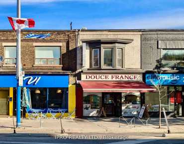 820 Danforth Ave Danforth, 多伦多商业用地规划为Commercial并占地1400.00平方尺
