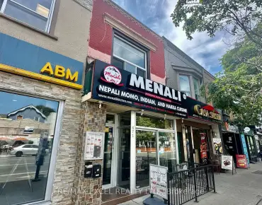 471 Danforth Ave North Riverdale, Toronto is zoned as commercial with total area of 1800.00 sqft
