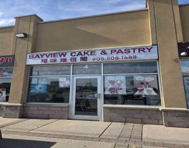 4 - 10066 Bayview Ave Crosby, Richmond Hill is zoned as Commercial/Retai with total area of 782.00 sqft