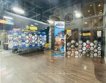 40 - 7250 Keele St Concord, Vaughan is zoned as Commercial with total area of 445.00 sqft