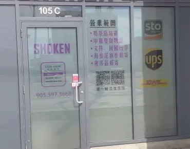 105C - 370 HWY 7 N/A E Doncrest, Richmond Hill is zoned as Retail with total area of 311.00 sqft