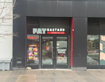 80 - 95 The Pond Rd York University Heights, Toronto is zoned as Commercial with total area of 992.00 sqft