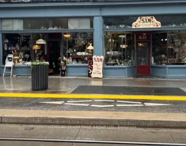 1633&1635 Queen St W South Parkdale, Toronto is zoned as CR2.5(C1;R2 2606 with total area of 950.00 sqft
