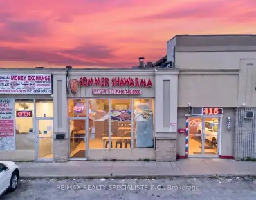 3&4 - 1747 Albion Rd West Humber-Clairville, Toronto is zoned as Commercial with total area of sqft