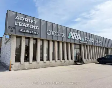 675B Petrolia Rd York University Heights, Toronto is zoned as Automotive with total area of 6200.00 sqft